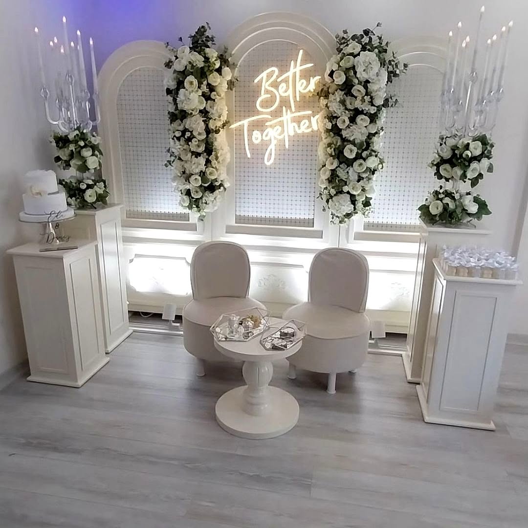 YKS Organizasyon Evi söz ve nişan salonu dekorasyonu